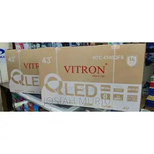 Vitron 43" Qled Smart Android Tv – Htc4300qfs