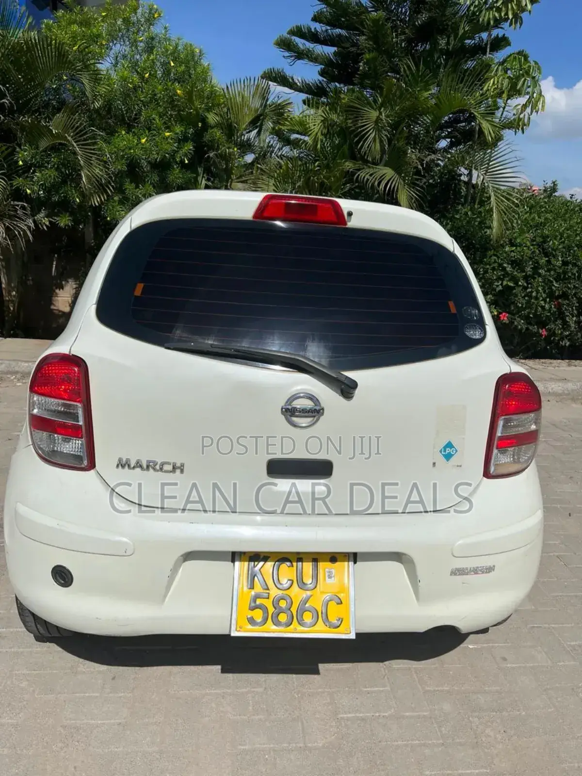 Nissan March 2012 White