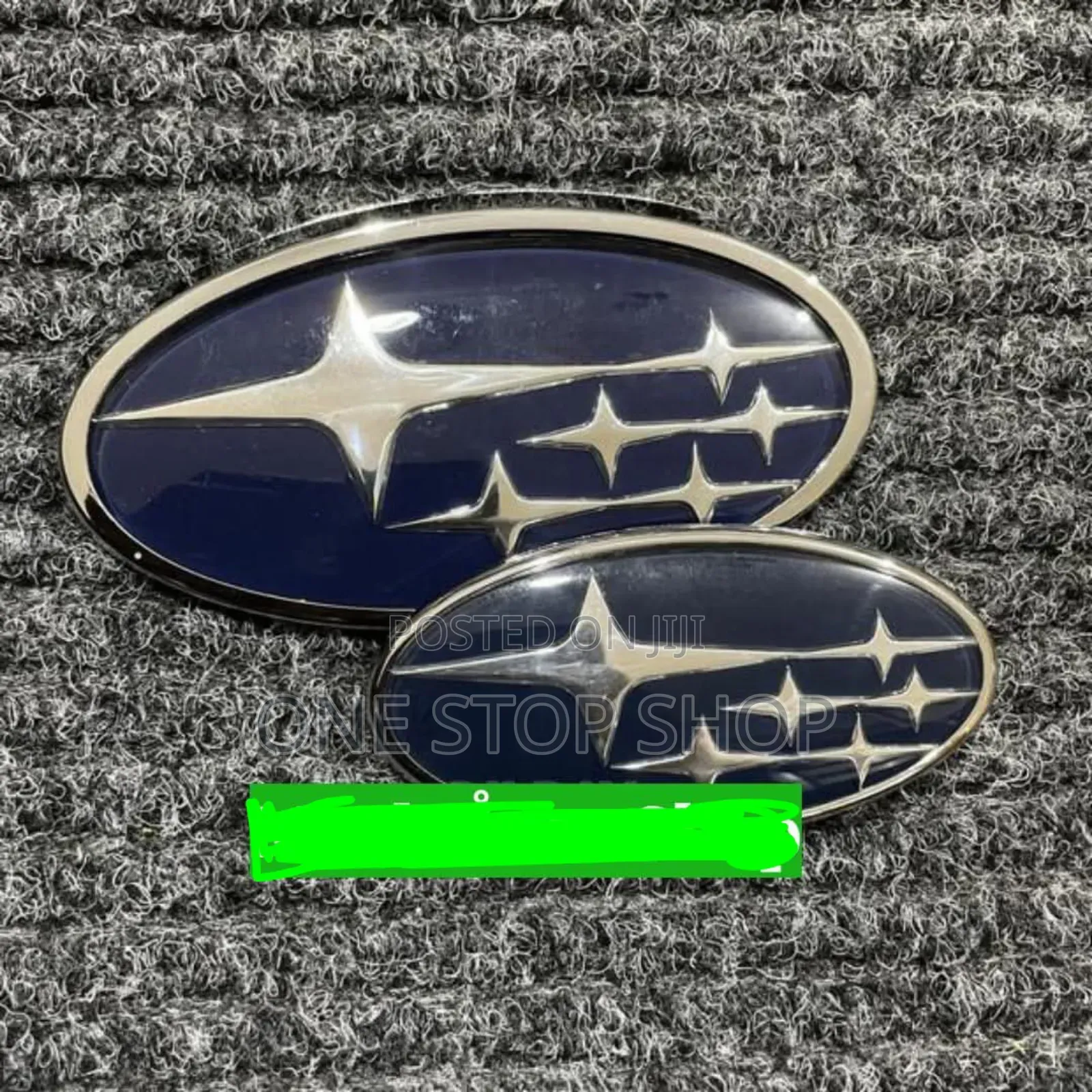 Replacement Subaru Oval Grill or Boot Badge 10 14cm