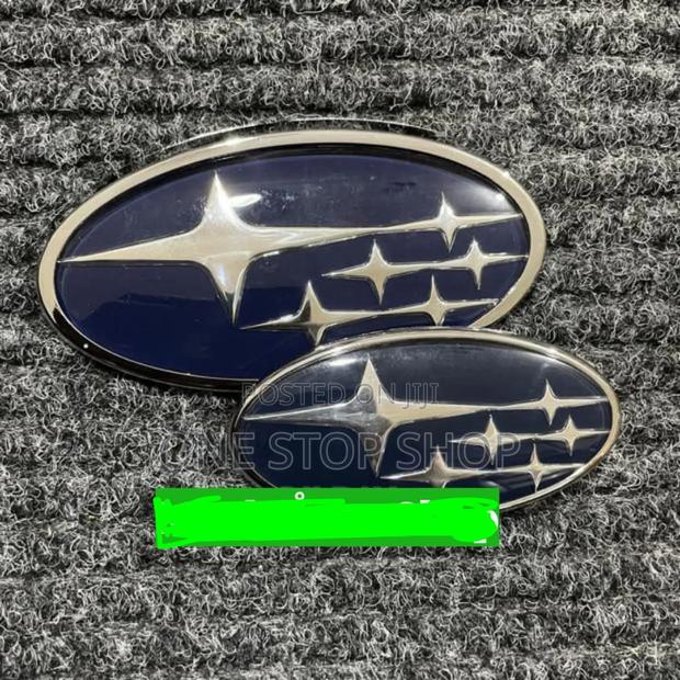 Replacement Subaru Oval Grill or Boot Badge 10 14cm