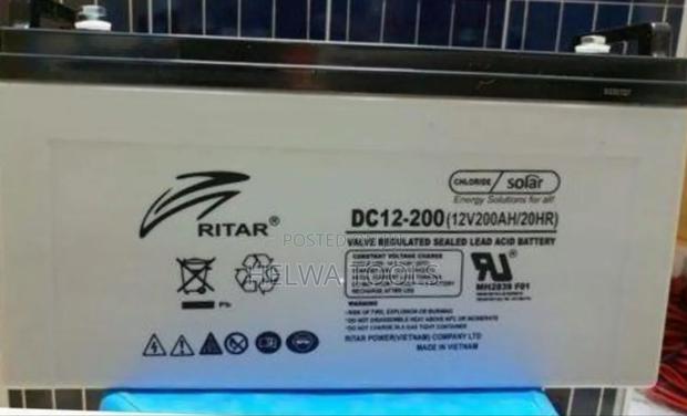 Ritar 200 Ah Deep Cycle Gel Battery