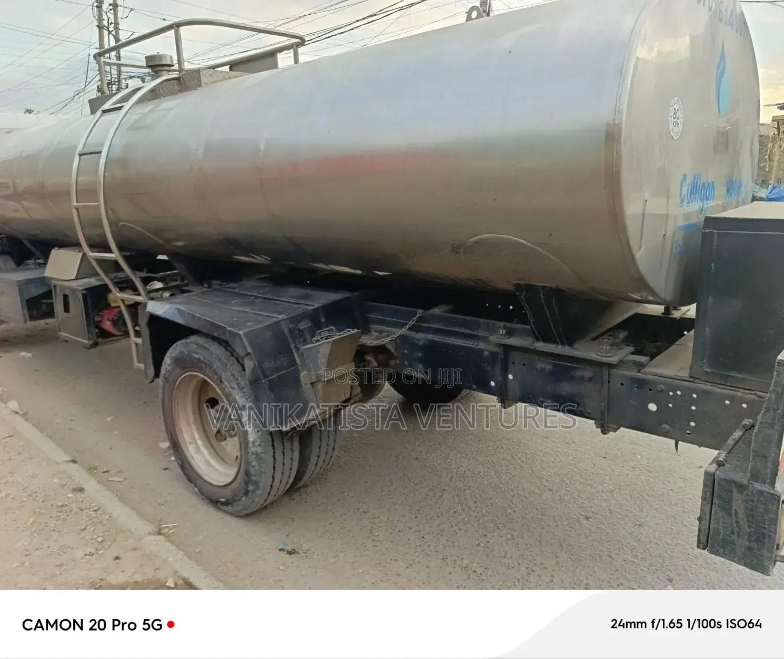 Commercial Water Tanks for Lorry Transporters