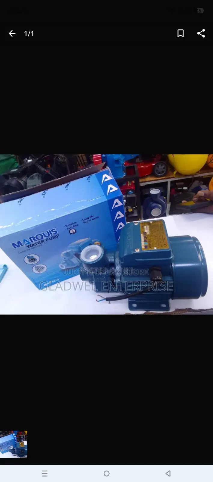 Quality Marquis 0.5hp 33m Max High