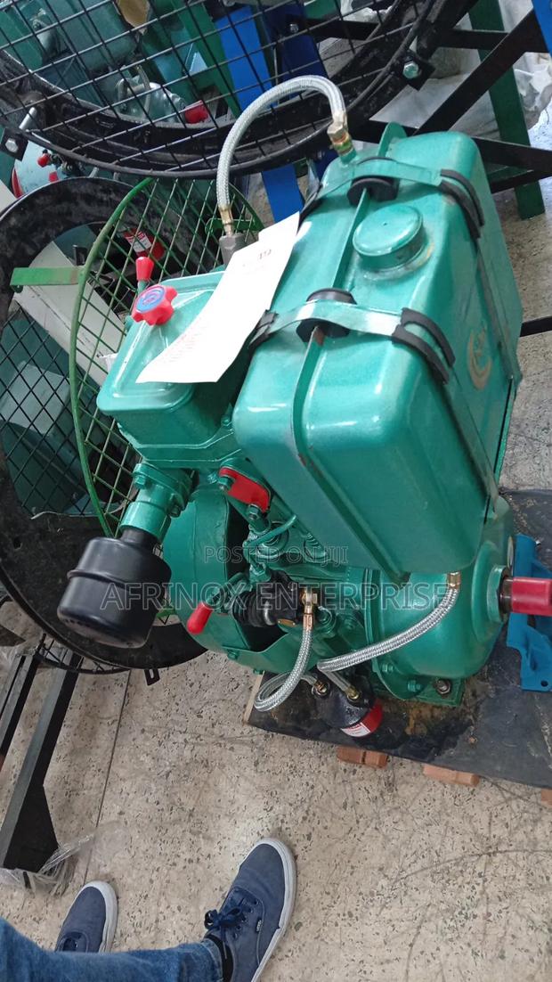 Poshomill and Ballast Mixer Diesel Engine