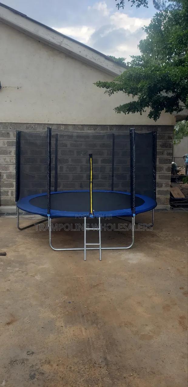 10ft Outdoor Trampoline With Safety Net