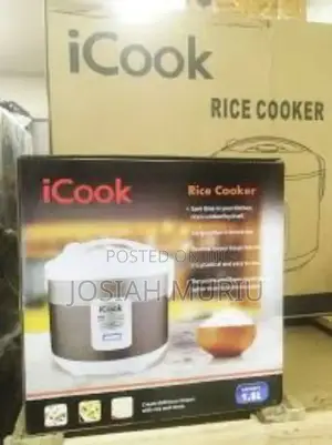 Icook 1.8l Electric Non-Stick Rice Cooker With Non-Stick Removable Pot