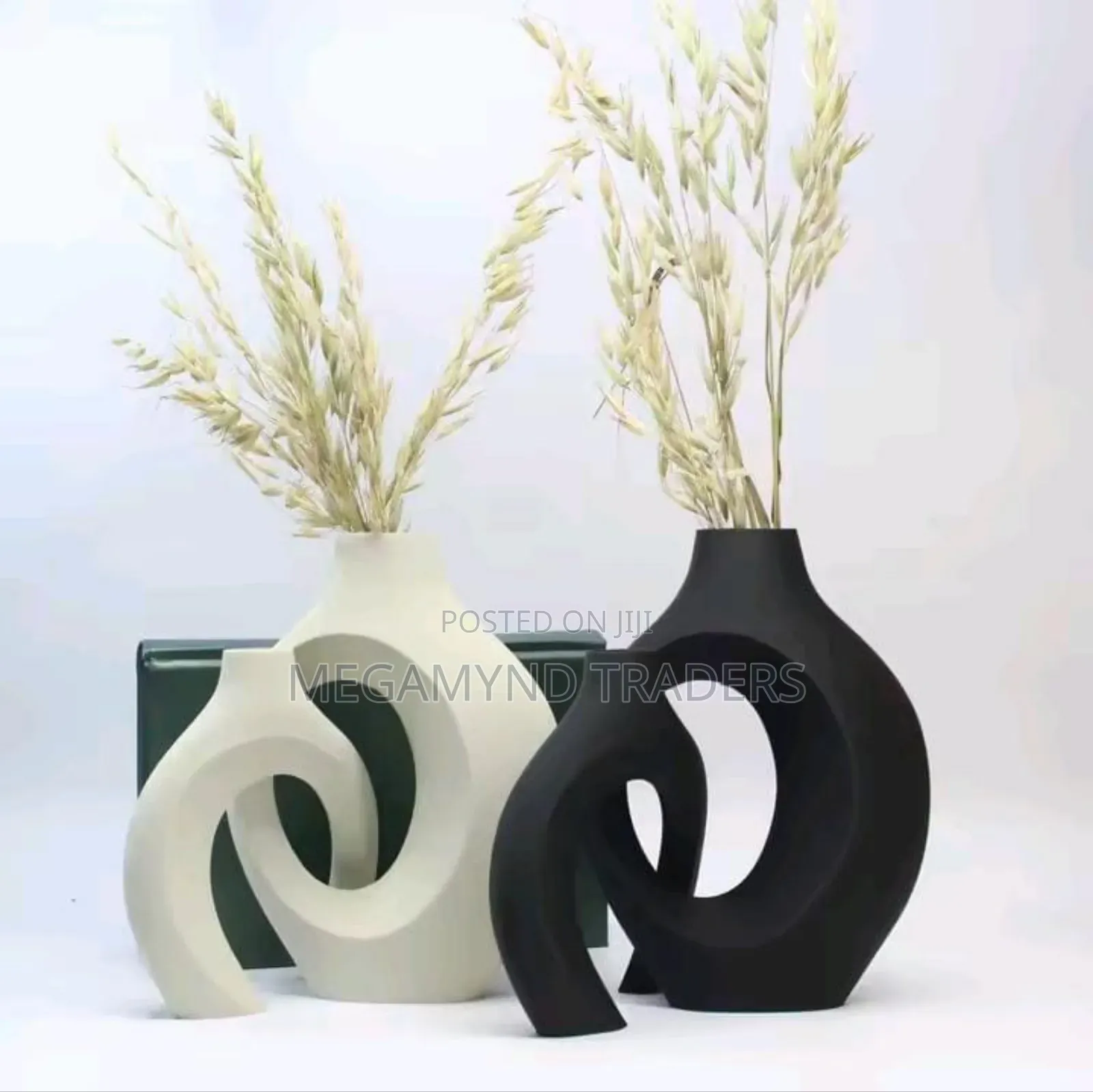 Flowers Vase 2pc /Ceramic Flowers Vase