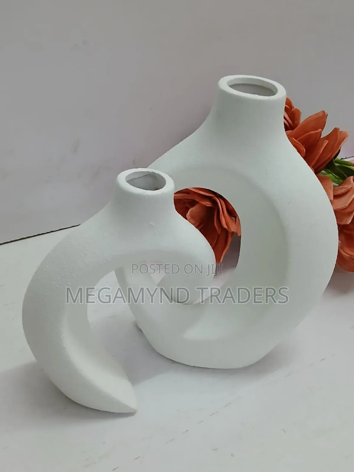 Flowers Vase 2pc /Ceramic Flowers Vase