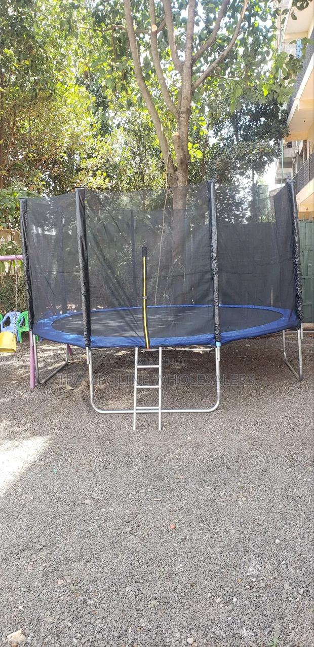 12ft Outdoor Quality Trampoline - main view