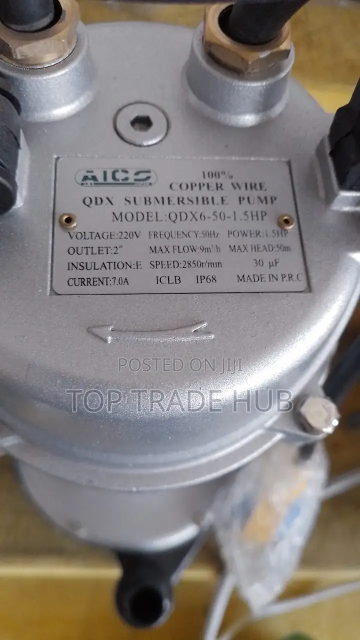 Aico Japan Qdx Shallow Well Submersible Pump 1.5hp 50m Head