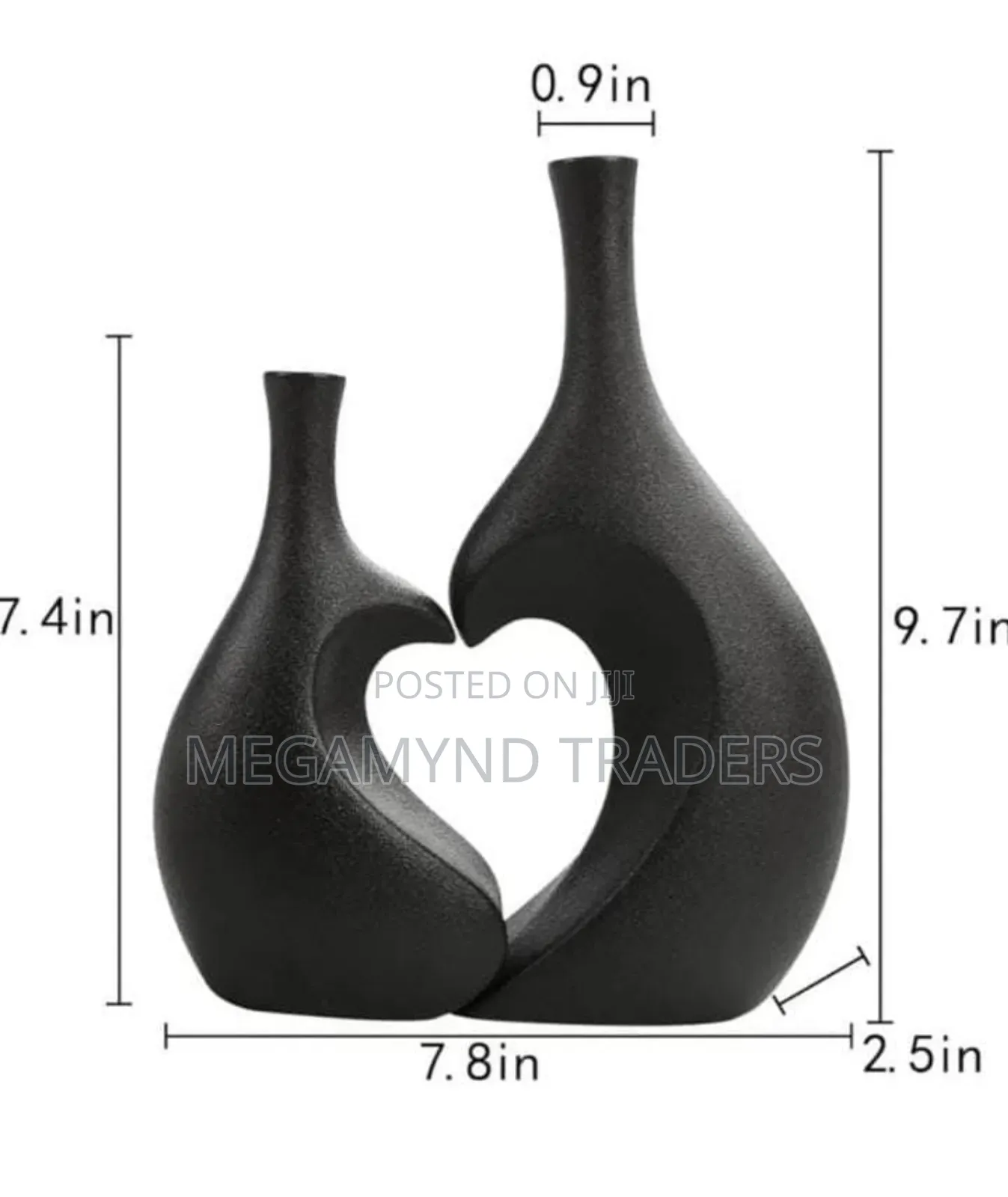 Flowers Vase 2pc /Ceramic Flowers Vase