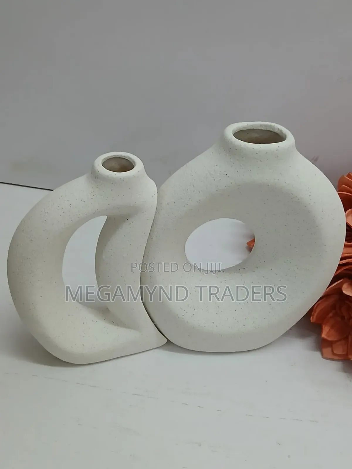 Flowers Vase 2pc /Ceramic Flowers Vase