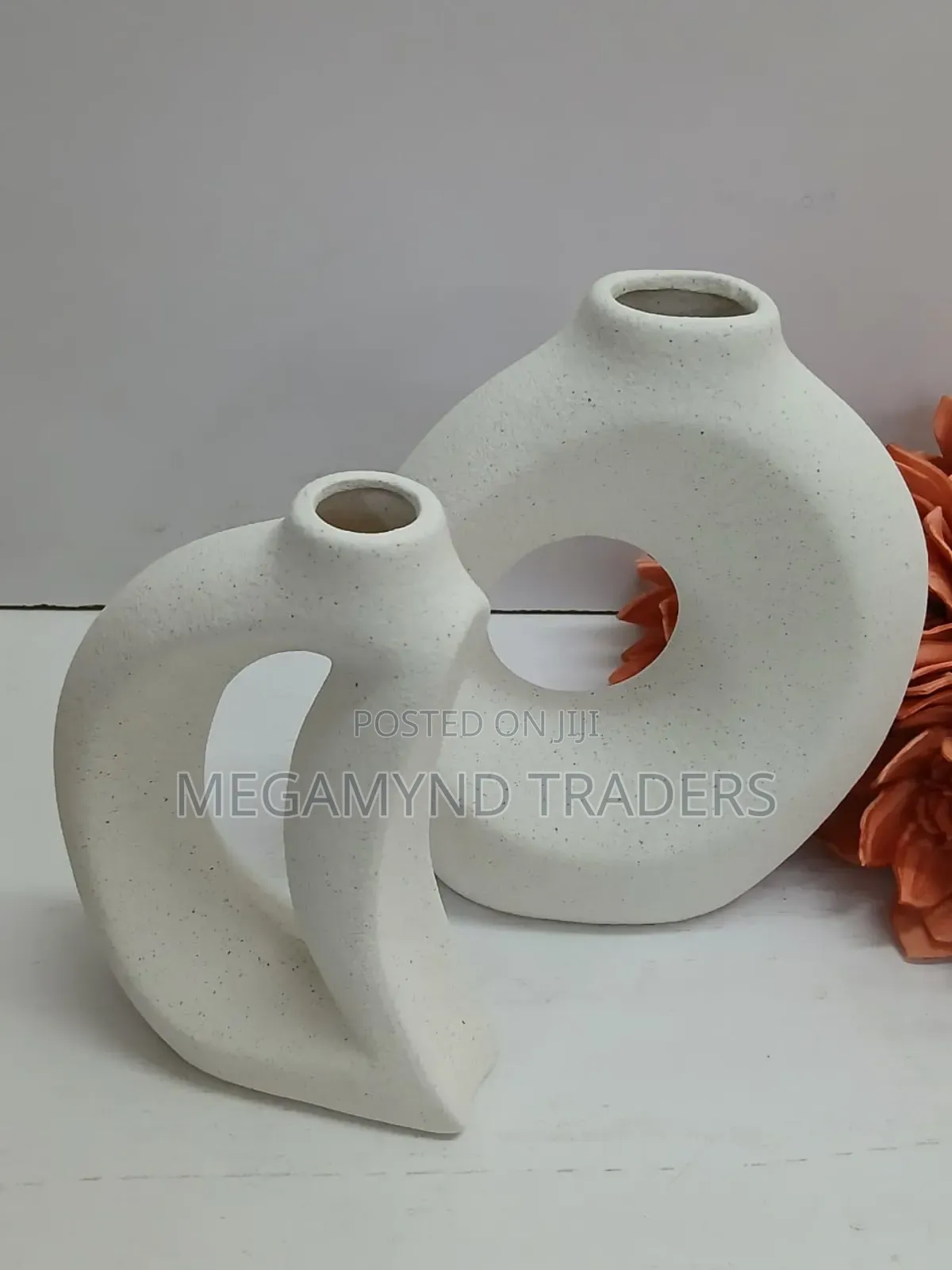 Flowers Vase 2pc /Ceramic Flowers Vase
