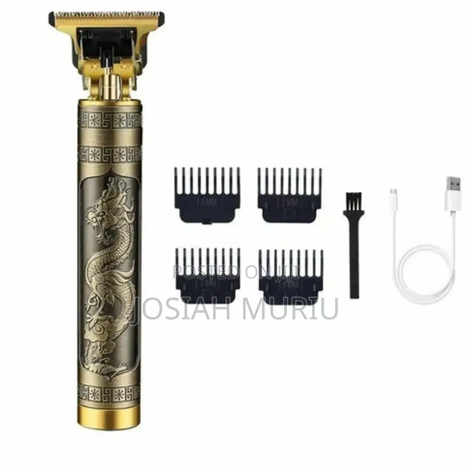 Professional Rechargeable Vintage Hair Clipper Trimmer