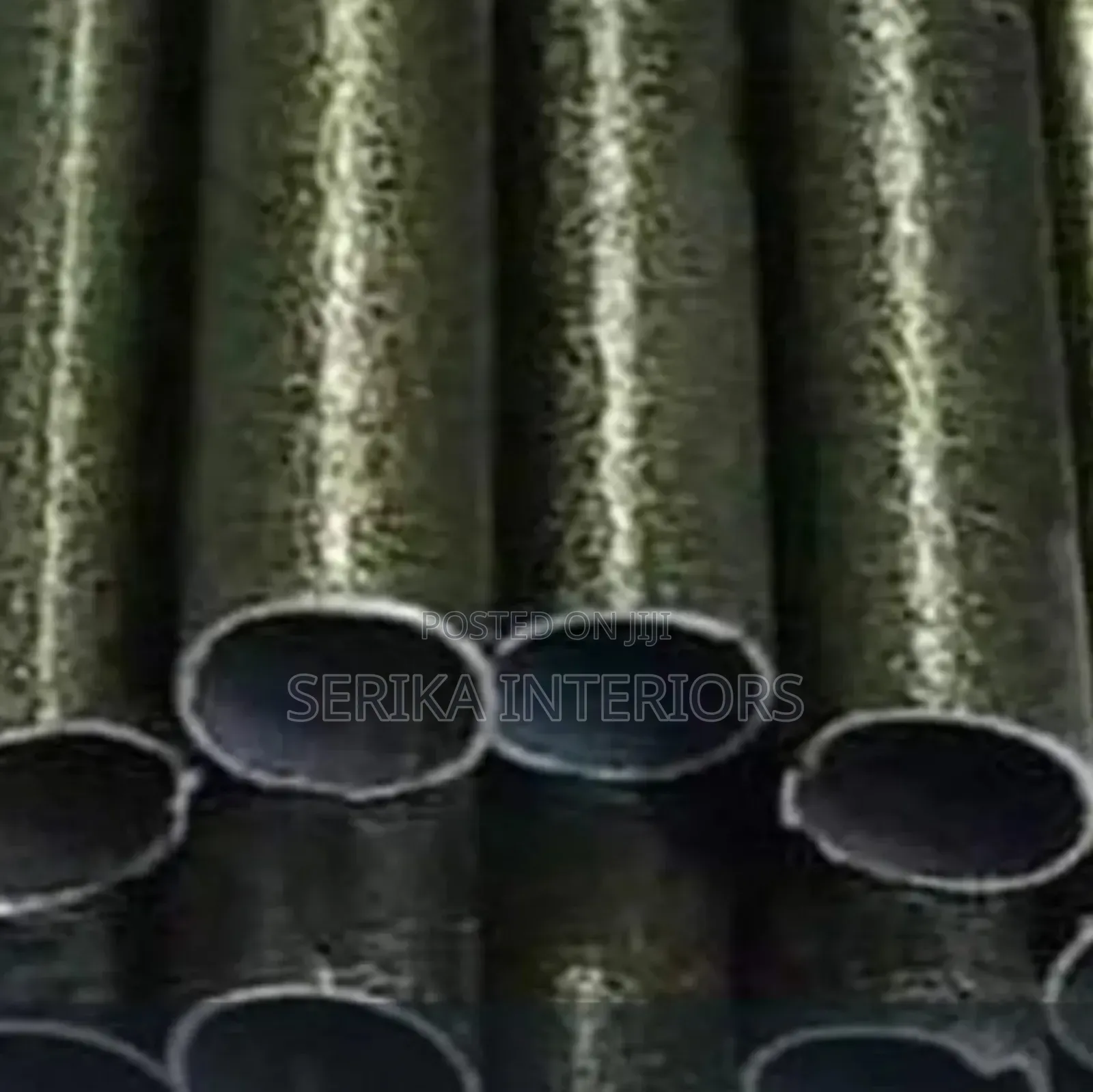 Stainless Antic Jua Kali Curtain Rods Environmental Friendly Powder