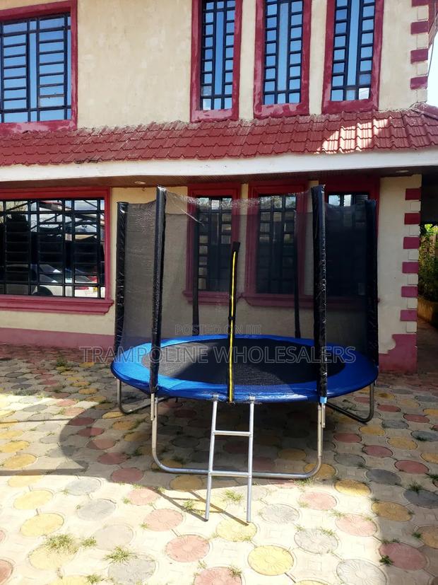 8ft Trampoline Available High Quality - thumbnail 4