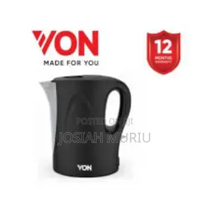 Von 1.7ltrs Cordless Kettle -2200w(Upright)