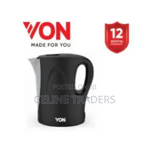 Von 1.7ltrs Cordless Kettle -2200w(Upright)