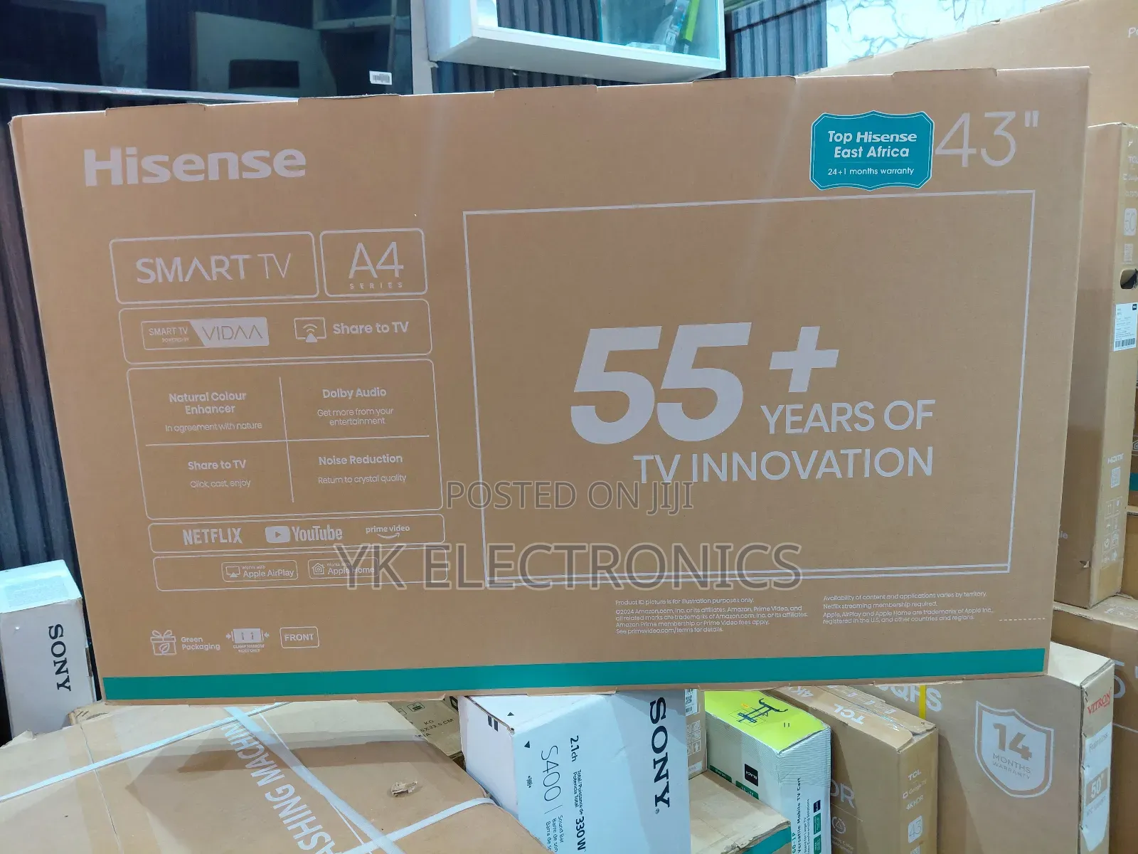 Tv Hisense 43a4q | 43inch Full Hd Vidaa Smart Tv