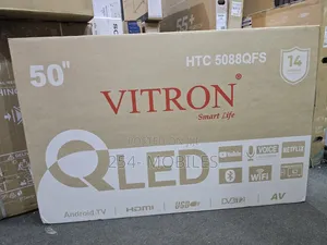 Vitron 43′′ Qled Smart Android Frameless Tv – 4300qfs