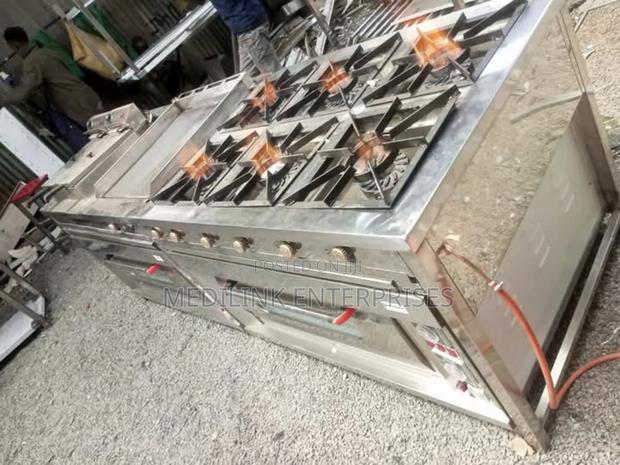 Heavy Cooking Commercial Cooking Rages(6-Burners Cooker, Grindles)