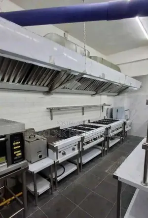 Modern Heavy Duty Stainless Kitchen Installation
