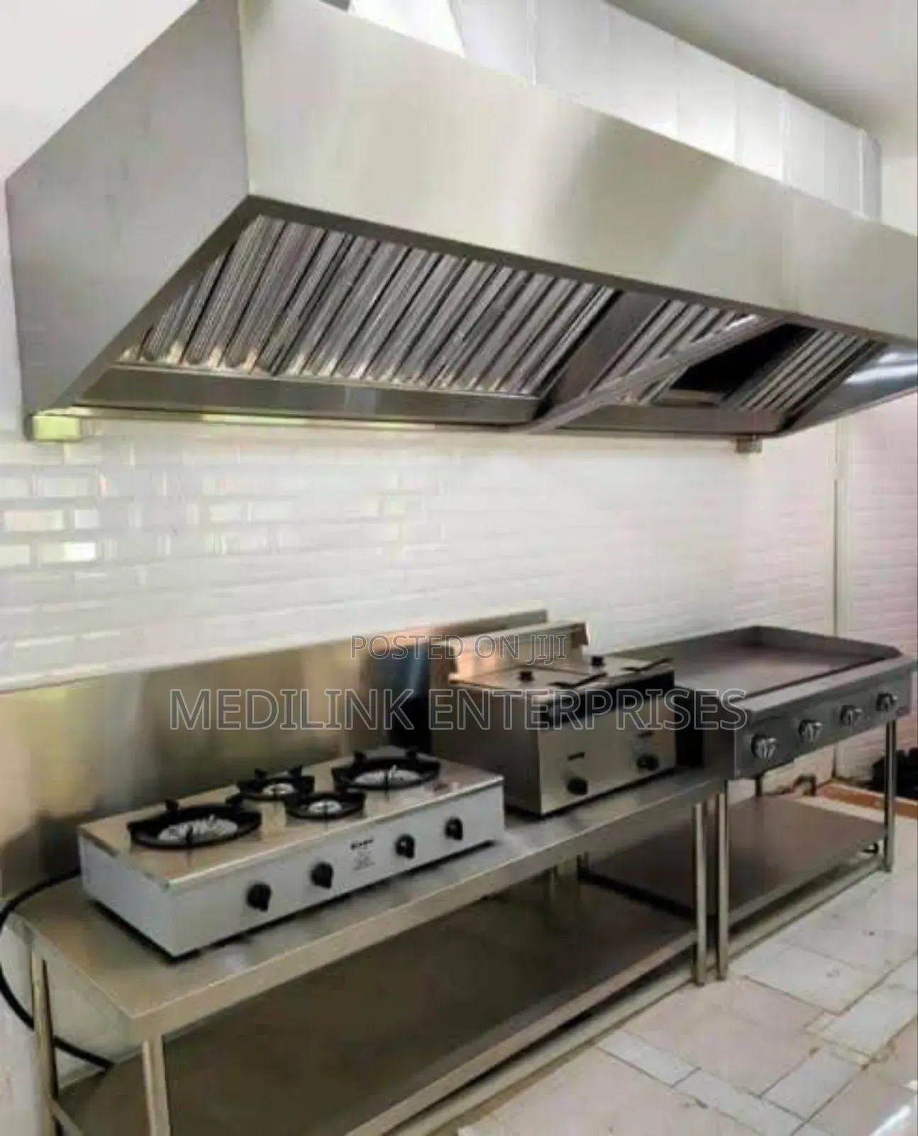 Modern Kitchen Hood Installation (Stainless Steel)