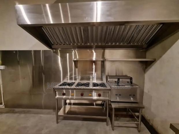 Stainless Steel Commercial Kitchen Set Up