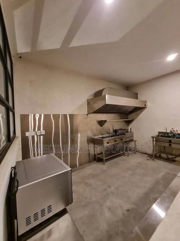 4ft Galvanized Stainless Steel Commercial Kitchen Hood