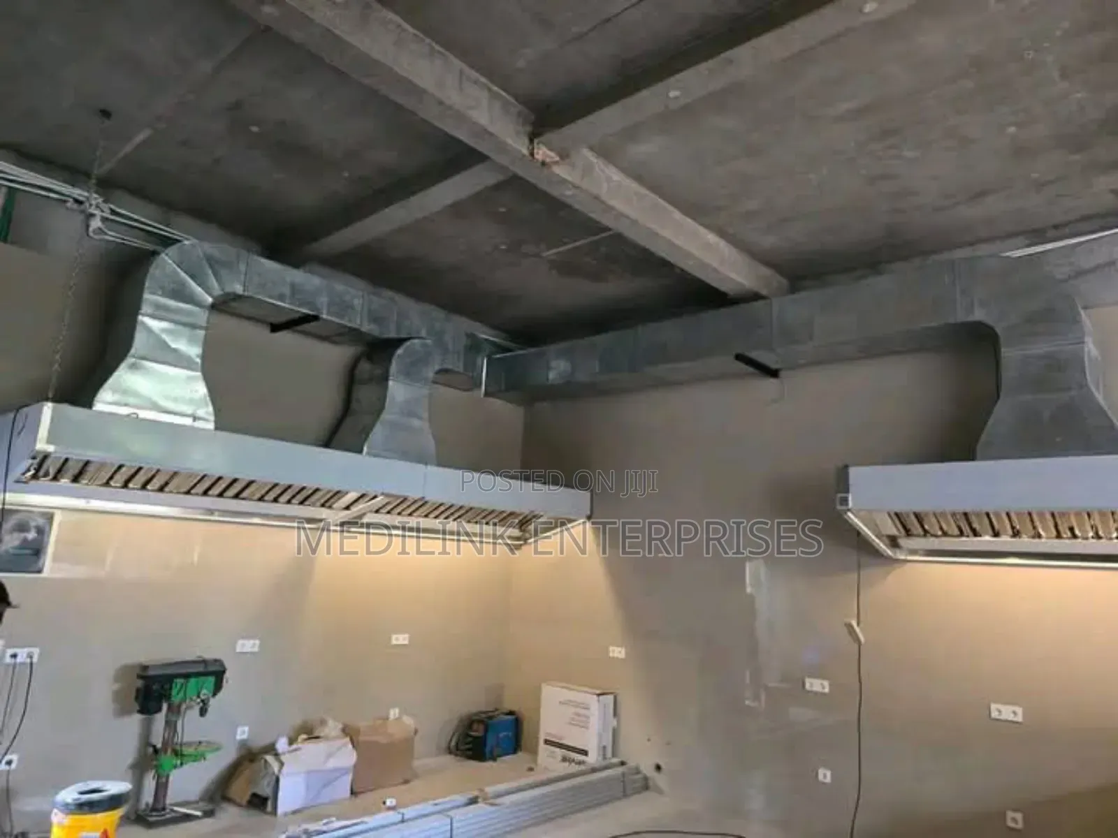 Stainless Steel Hood and Installation