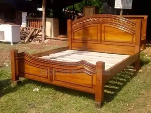 Mahogany Vanish 6*6 King Sized Bed