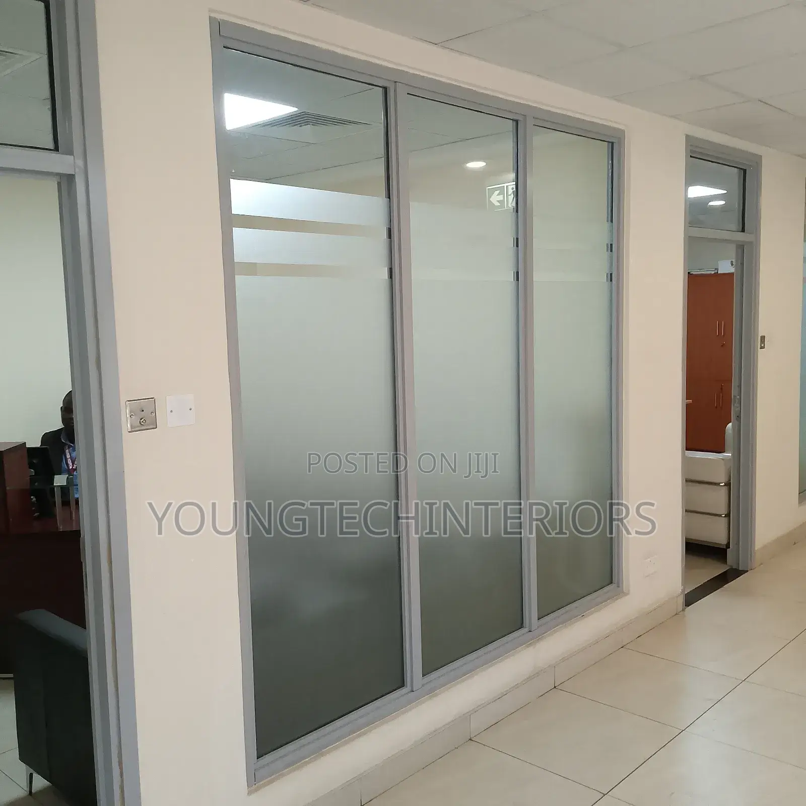 Aluminum Glass Office Partitioning