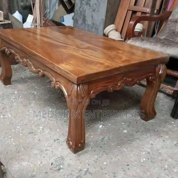 Royal Antique Coffee Table (Pure Mahogany)