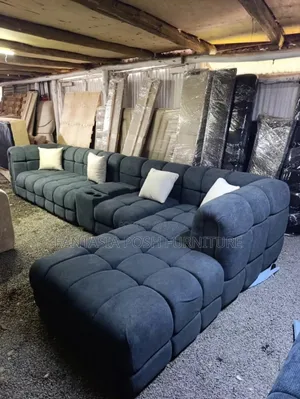 Deep Blue Bubble Sofa
