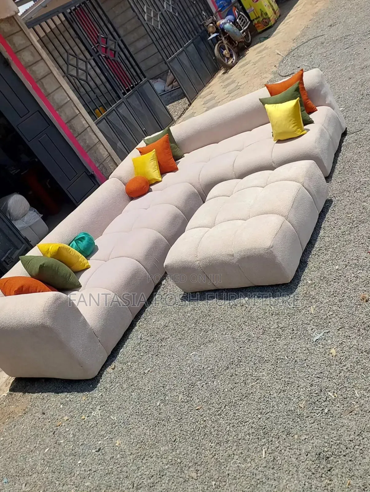 Cream Bubble Modular Sofa