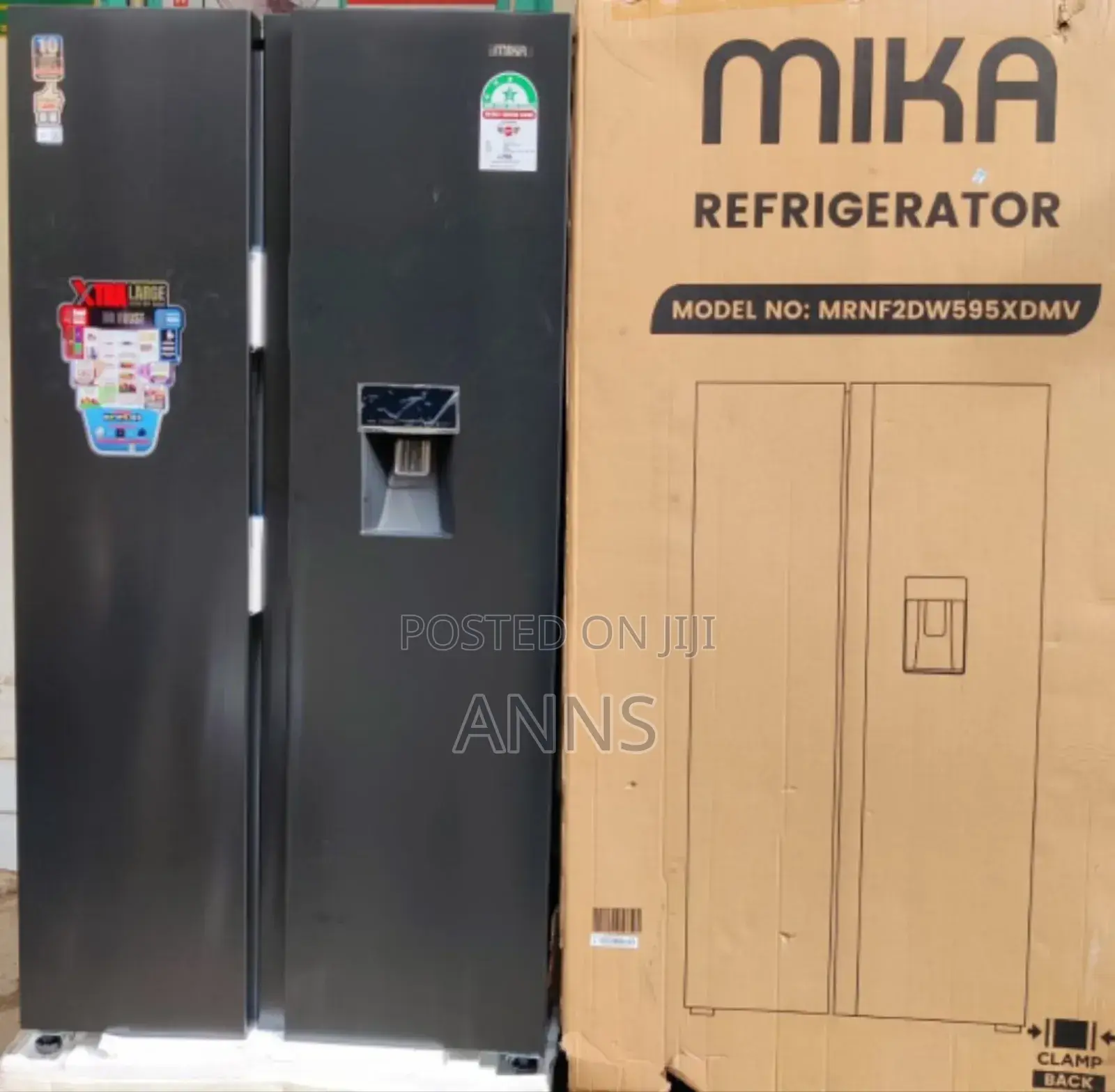 Mika 595litres Non Frost Refrigerator
