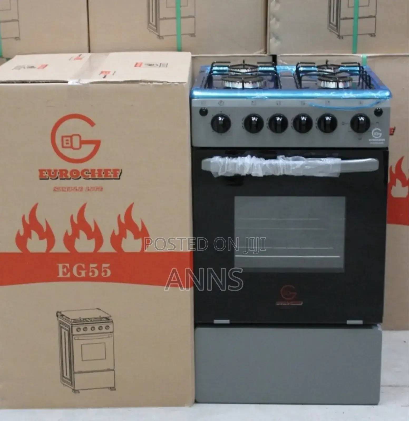Euorochef 3+1 Standing Cooker