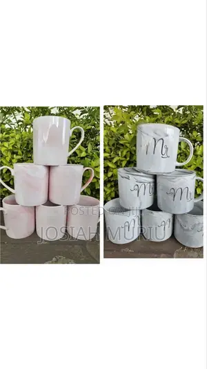Set of 6 Cups – Includes 3 Pink + 3 Grey.