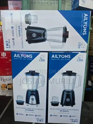 Ailyons 2 in 1 Blender