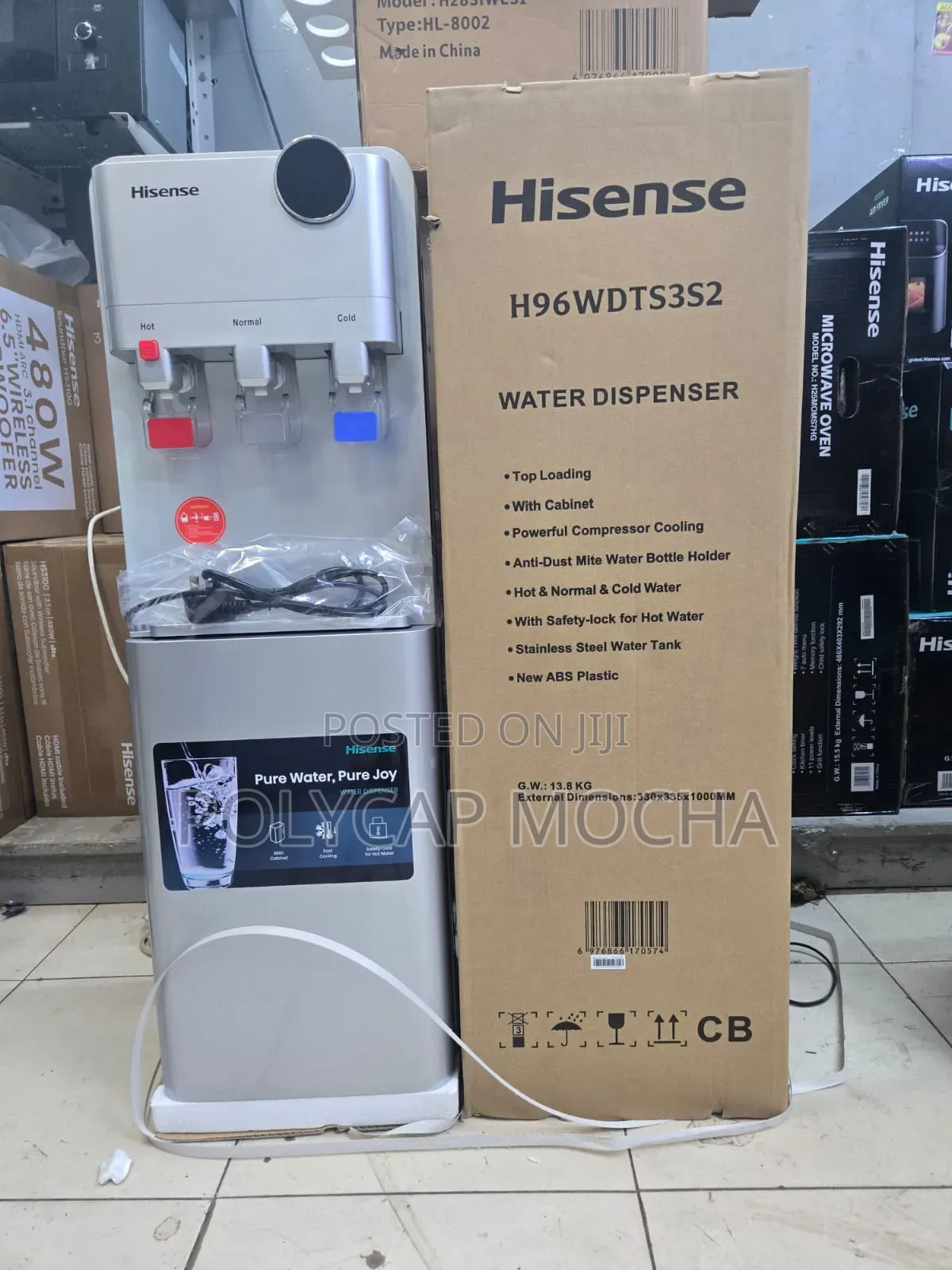 Hisense 3 Taps Water Dispenser