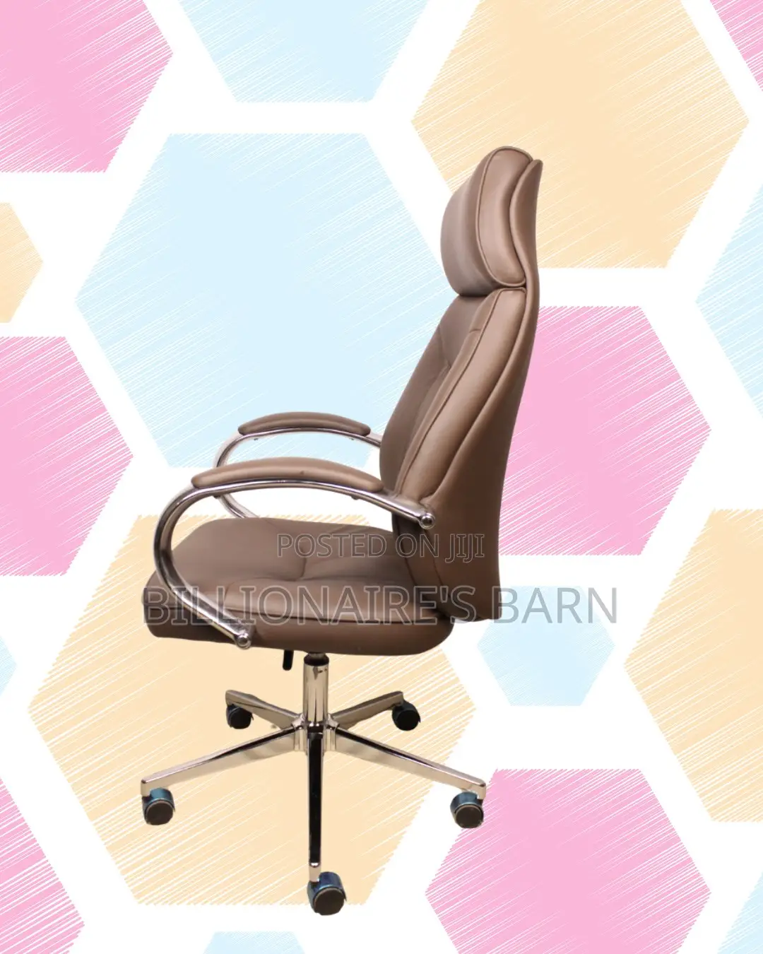 Office Mechanism | Leather Executive Brown | Best Deal Online