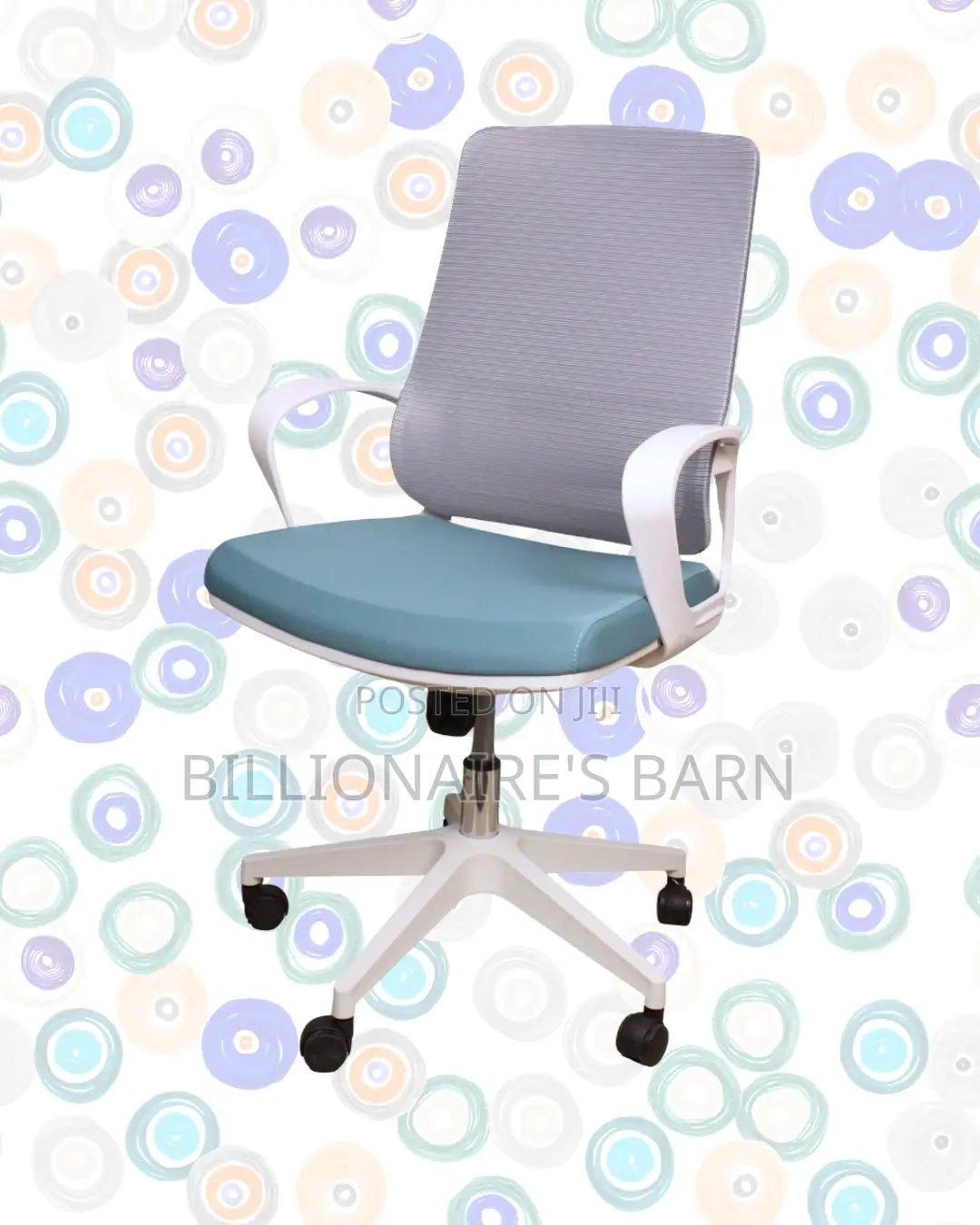 Adjustable Fast Office Mesh White | Top Seller in Kenya