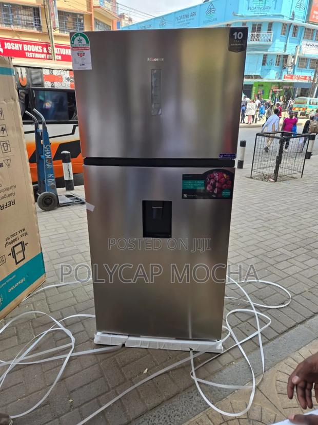 Husense 510l Top Mount Fridge With Water Dispenser - main view