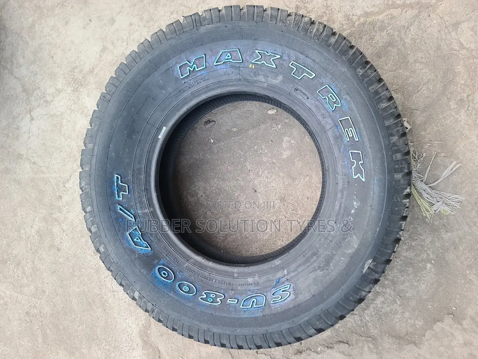 265 /70 R16 Maxtrek Tyres 112s Su-800 All-Terrain