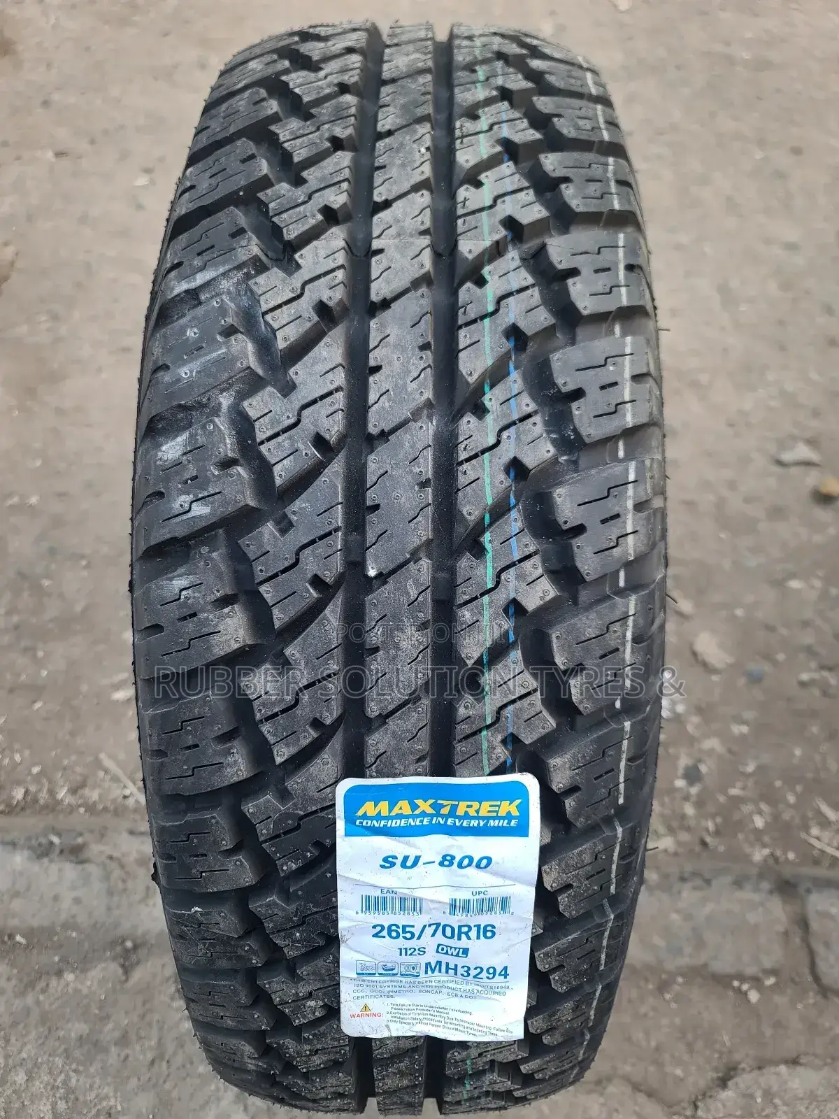 265 /70 R16 Maxtrek Tyres 112s Su-800 All-Terrain