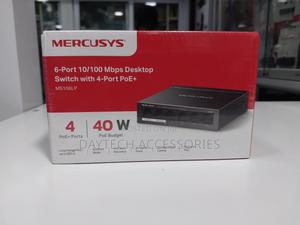 Mercusys 6 Port 10/100mbps Desktop Switch With 4 Poe+ Ports 40w Poe.