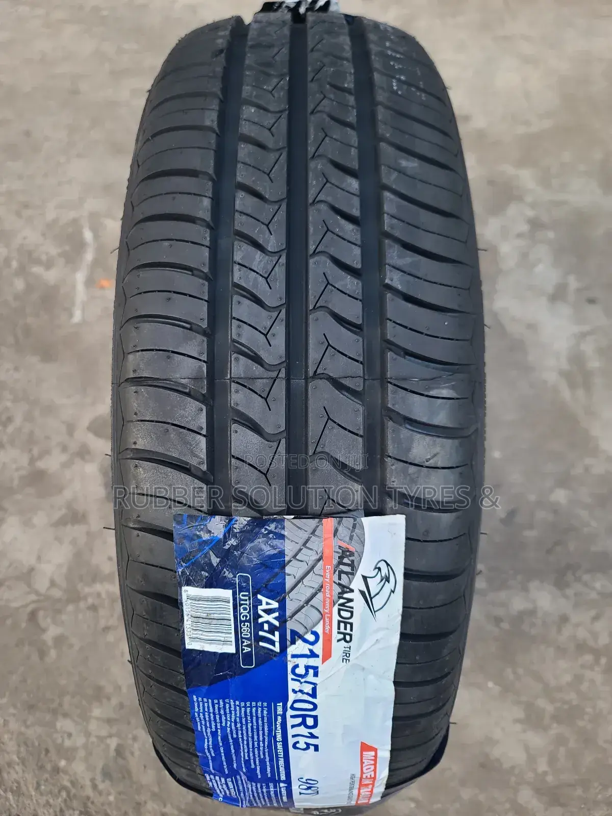 215/70r15 Atlander Tyres [Made in Thailand ]