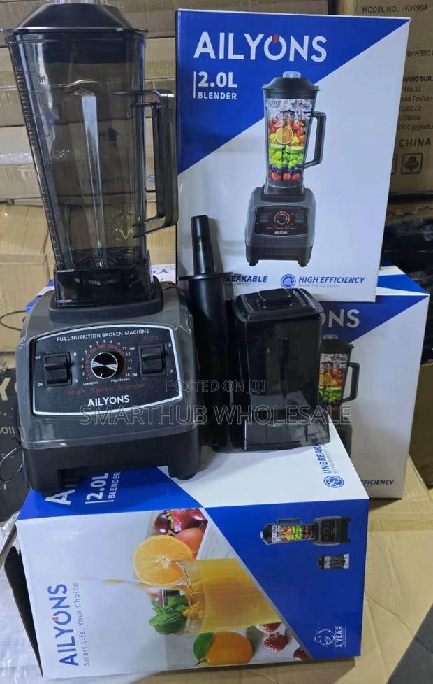 Ailyons 2 in 1 Commercial Blender