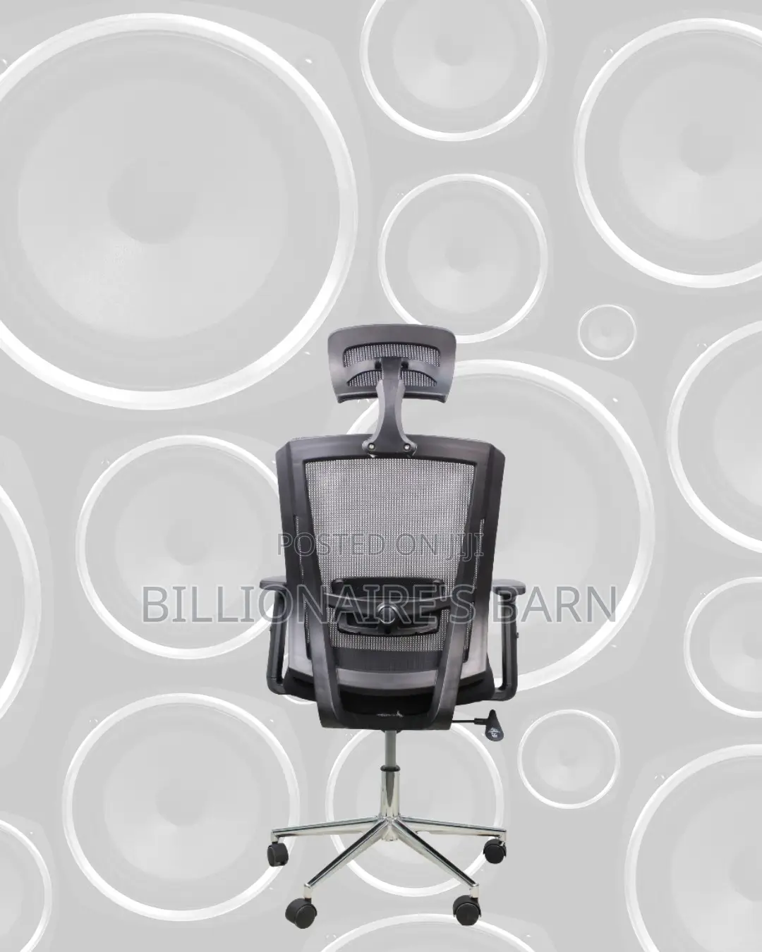 Office Mesh Chair With Lumbar Support | Premium Look, Daily Comfort
