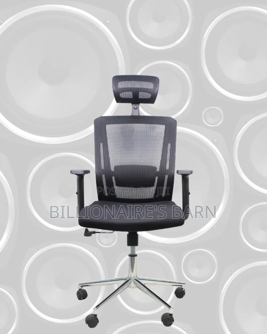 Office Mesh Chair With Lumbar Support | Premium Look, Daily Comfort